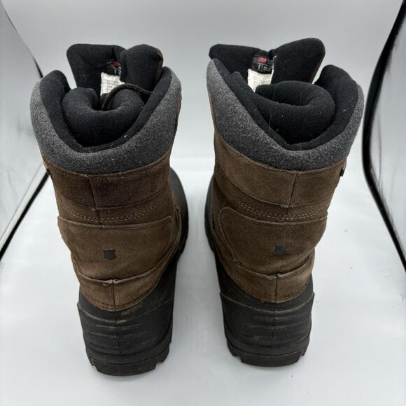 Field & Stream FS Pac Boots Mens 11 Water Resistant 3M Thinsulate 400g Brown D - Picture 5 of 10